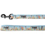 Superhero in the City Deluxe Dog Leash - 4 ft (Personalized)