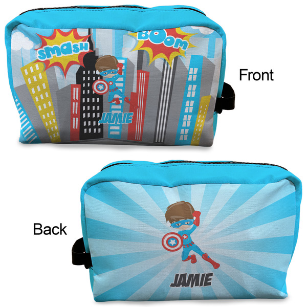 Superhero in the City Dopp Kit - Approval