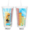 Superhero in the City Double Wall Tumbler with Straw - Approval