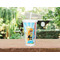 Superhero in the City Double Wall Tumbler with Straw Lifestyle