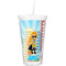 Superhero in the City Double Wall Tumbler with Straw (Personalized)