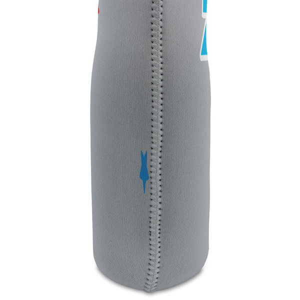 Superhero in the City Double Wine Tote - DETAIL 2 (new)