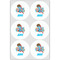 Superhero in the City Drink Topper - XLarge - Set of 6