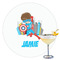 Superhero in the City Drink Topper - XLarge - Single with Drink
