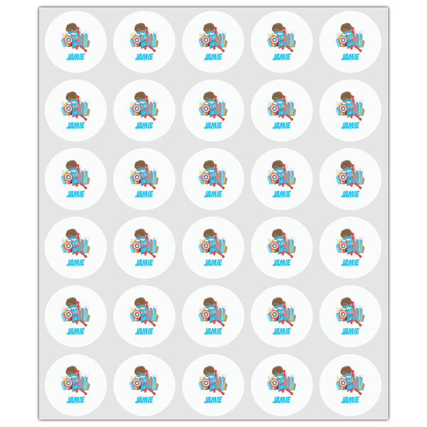 Superhero in the City Drink Topper - XSmall - Set of 30