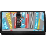 Superhero in the City Canvas Checkbook Cover (Personalized)