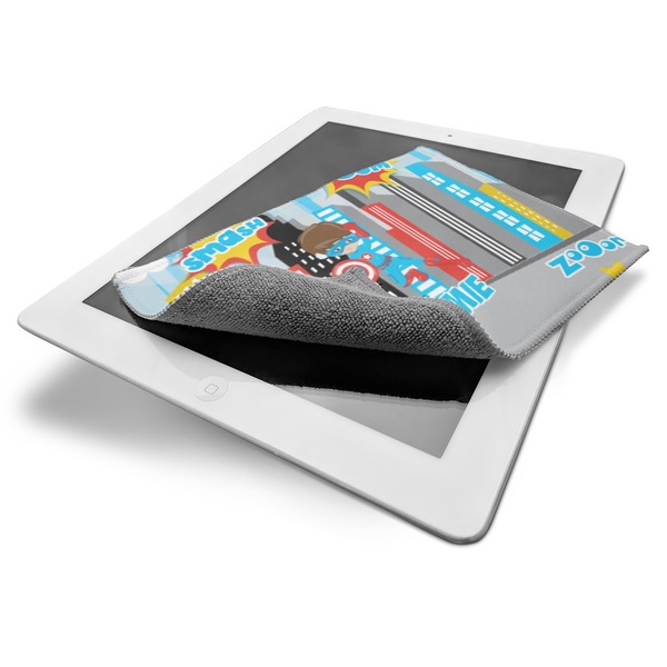 Superhero in the City Electronic Screen Wipe - iPad