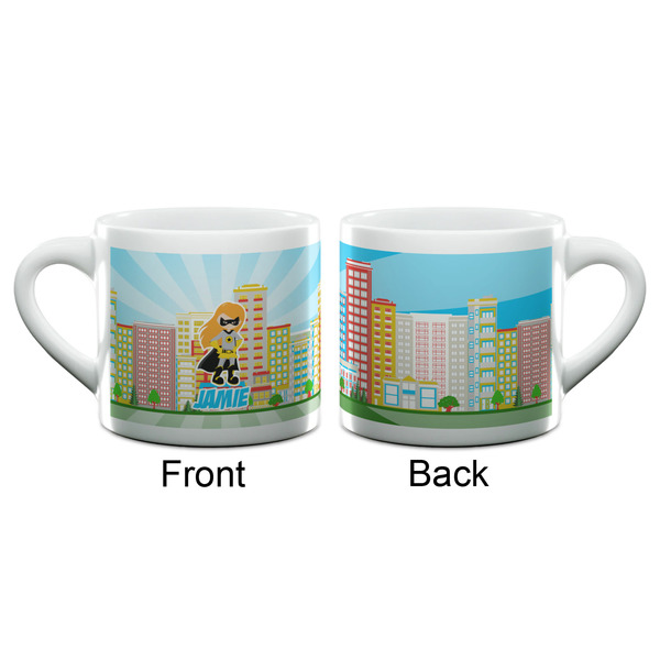 Superhero in the City Espresso Cup - 6oz (Double Shot) (APPROVAL)