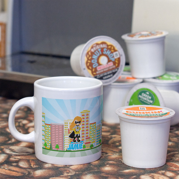 Superhero in the City Espresso Cup - Single Lifestyle