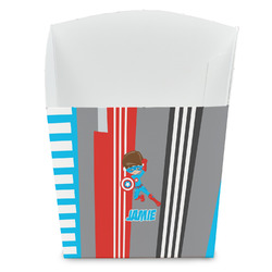 Superhero in the City French Fry Favor Boxes (Personalized)