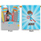 Superhero in the City Garden Flags - Large - Double Sided - APPROVAL