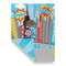 Superhero in the City Garden Flags - Large - Double Sided - FRONT FOLDED