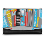 Superhero in the City Genuine Leather Women's Wallet - Small (Personalized)