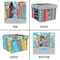 Superhero in the City Gift Boxes with Lid - Canvas Wrapped - Medium - Approval