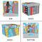 Superhero in the City Gift Boxes with Lid - Canvas Wrapped - Small - Approval