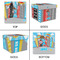 Superhero in the City Gift Boxes with Lid - Canvas Wrapped - X-Large - Approval