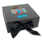 Superhero in the City Gift Boxes with Magnetic Lid - Black - Front (angle)