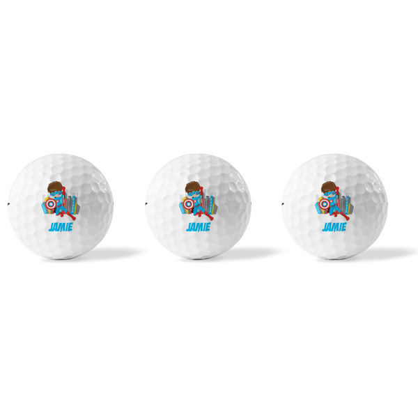 Superhero in the City Golf Balls - Titleist - Set of 3 - APPROVAL