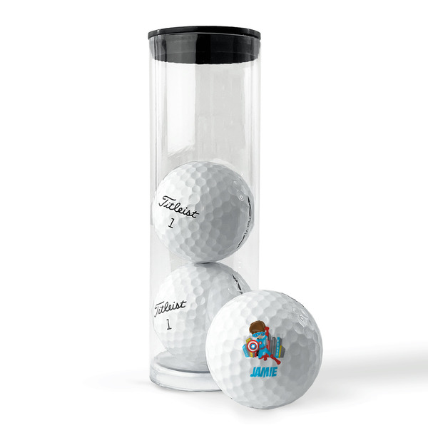 Superhero in the City Golf Balls - Titleist - Set of 3 - PACKAGING