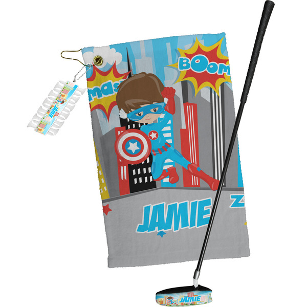 Superhero in the City Golf Gift Kit (Full Print)