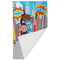 Superhero in the City Golf Towel - Folded (Large)