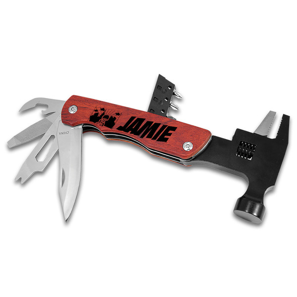 Superhero in the City Hammer Multi-tool - FRONT (full open)