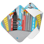 Superhero in the City Hooded Baby Towel (Personalized)