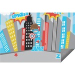 Superhero in the City Indoor / Outdoor Rug - 2'x3' (Personalized)