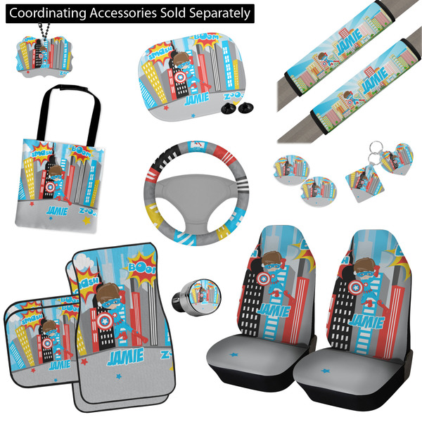 Superhero in the City Interior Car Accessories