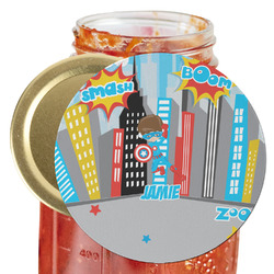 Superhero in the City Jar Opener (Personalized)