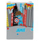 Superhero in the City Jewelry Gift Bag - Gloss - Front