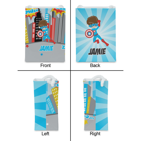 Superhero in the City Jewelry Gift Bag - Matte - Approval