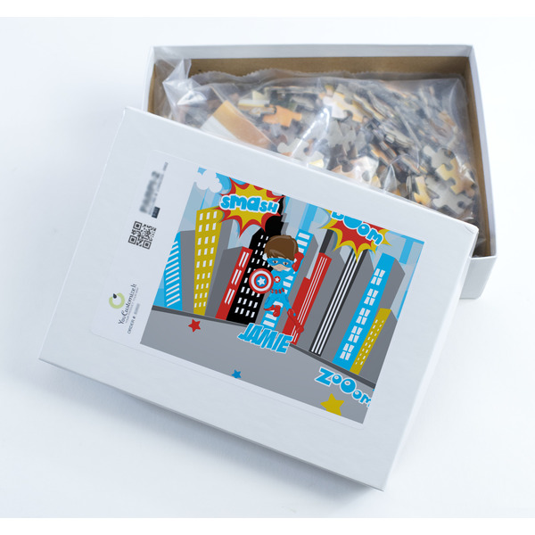 Superhero in the City Jigsaw Puzzle 252 Piece - Box