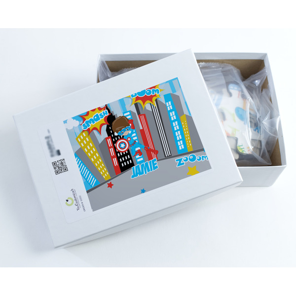 Superhero in the City Jigsaw Puzzle 30 Piece - Box