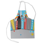 Superhero in the City Kid's Apron - Small (Personalized)
