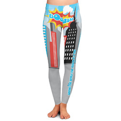 Superhero in the City Ladies Leggings - Extra Large (Personalized)