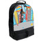 Superhero in the City Large Backpack - Black - Angled View