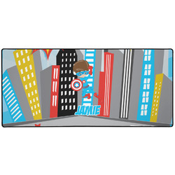 Superhero in the City Gaming Mouse Pad (Personalized)