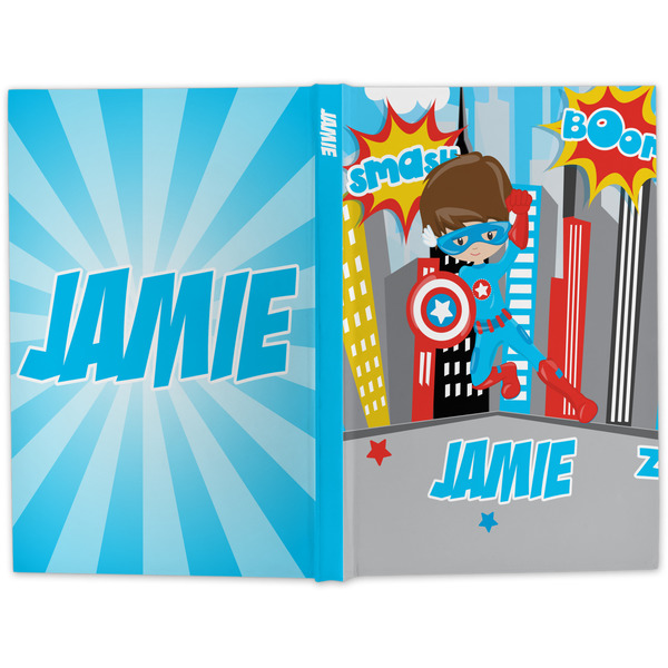 Superhero in the City Large Hard Cover Journal - Apvl