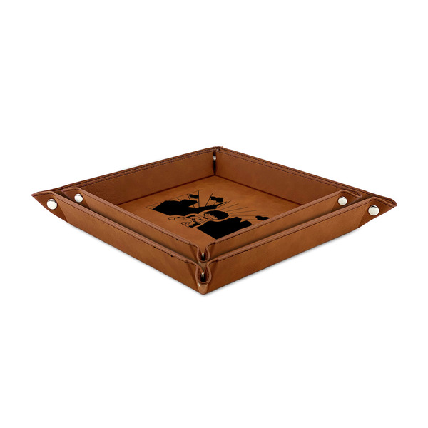Superhero in the City Leather Valet Trays - PARENT MAIN (both trays)