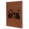 Superhero in the City Leatherette Journal - Large - Single Sided