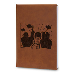 Superhero in the City Leatherette Journal - Large - Double Sided