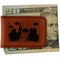 Superhero in the City Leatherette Magnetic Money Clip - Single Sided