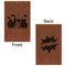 Superhero in the City Leatherette Sketchbooks - Small - Double Sided - Front & Back View