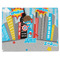 Superhero in the City Linen Placemat - Front