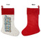 Superhero in the City Linen Stockings w/ Red Cuff - Front & Back (APPROVAL)