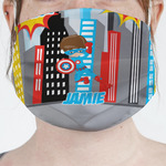 Superhero in the City Face Mask Cover (Personalized)