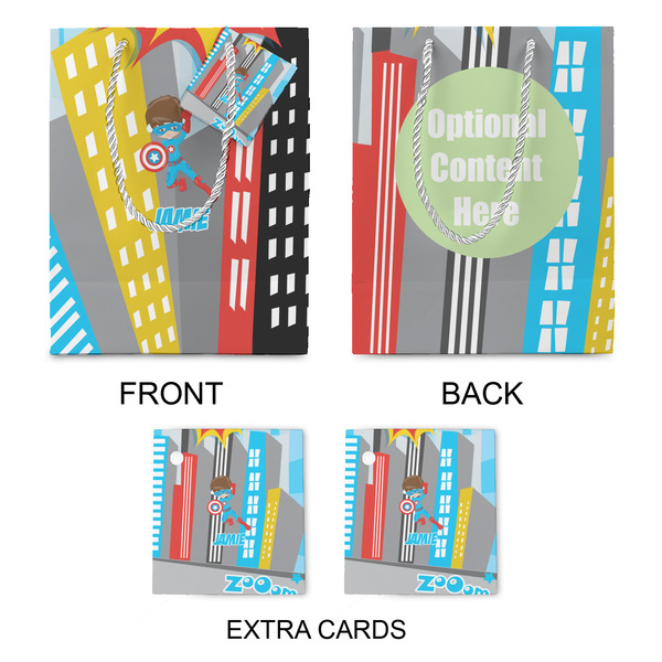 Superhero in the City Medium Gift Bag - Approval