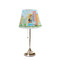Superhero in the City Poly Film Empire Lampshade - On Stand