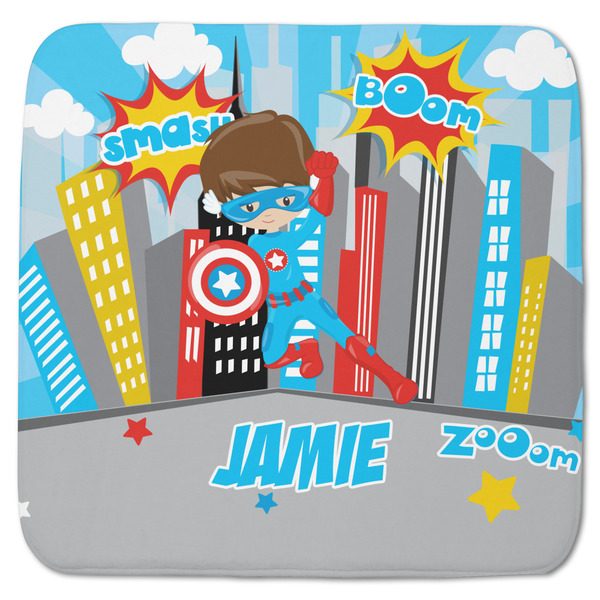 Superhero in the City Memory Foam Bath Mat 48 X 48